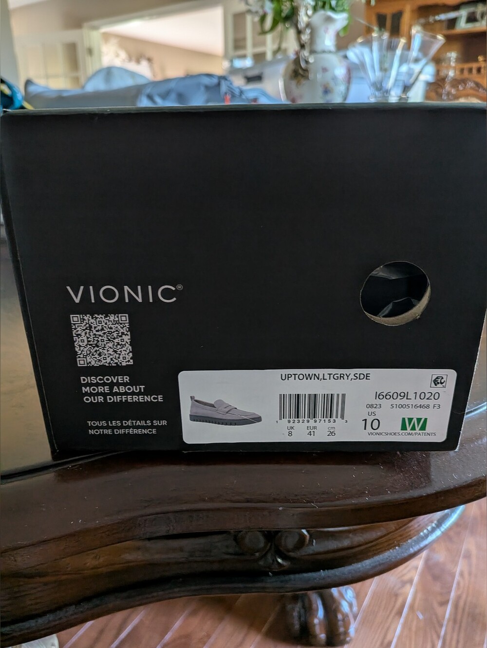 Vionic Women's Uptown Loafers in Light Gray, Wide Width, NWT - Picture 5 of 5